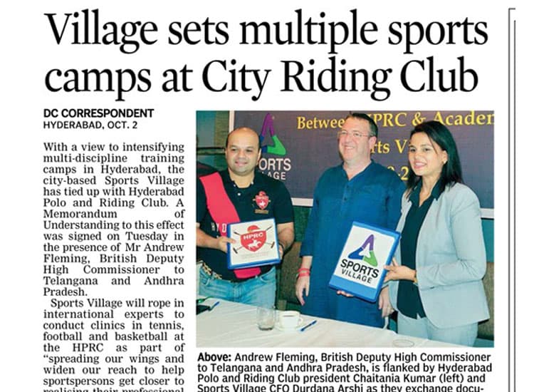 HPRC joins hands with Academia Sports Village - Image 6