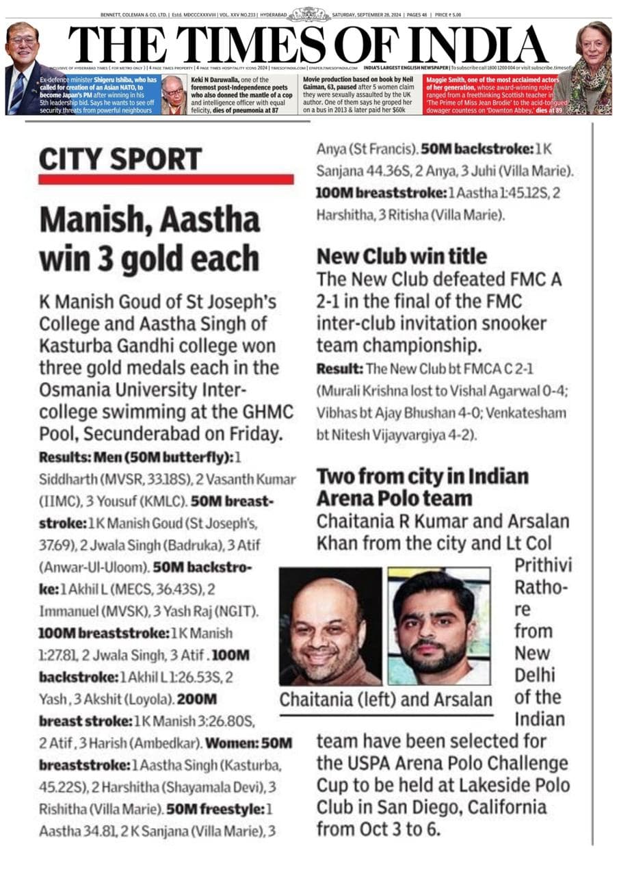 Chaitania Kumar and Arsalan Khan