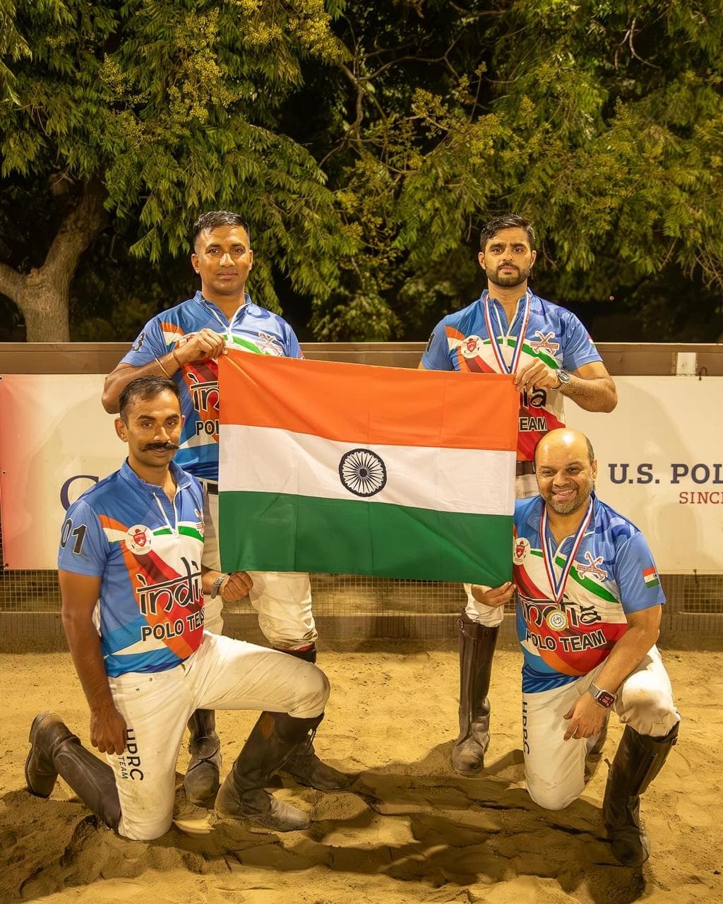 HPRC San Diego 2024 - India flag team photo