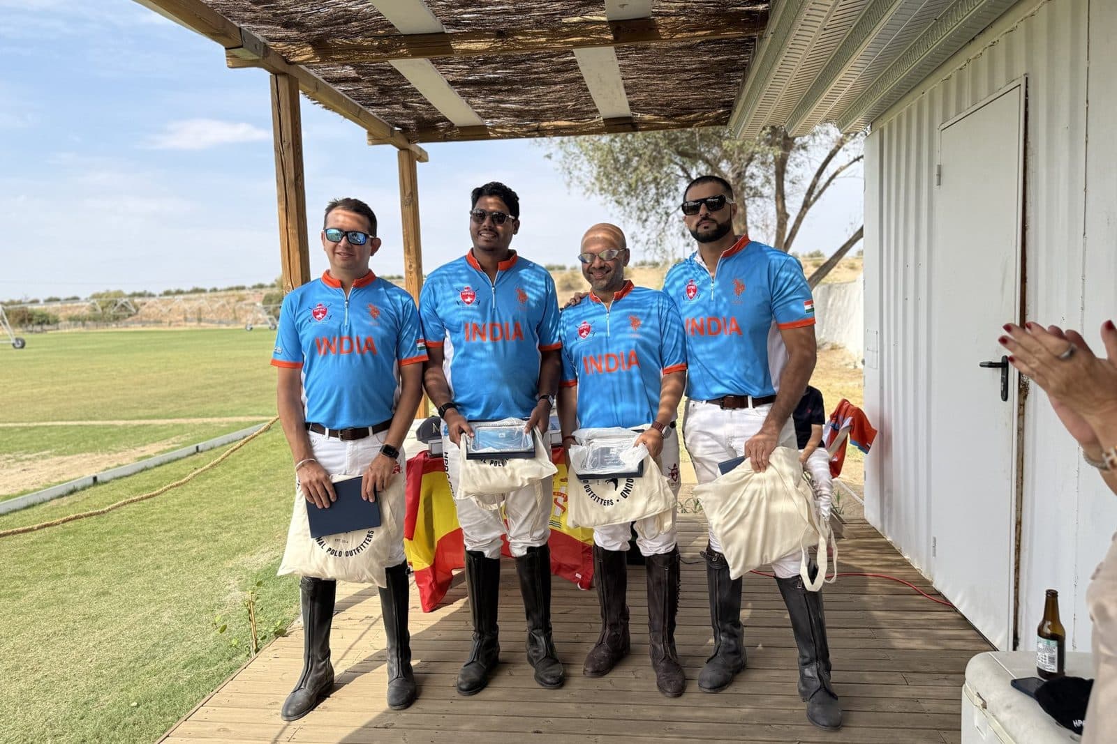 Team India HPRC at the prize giving